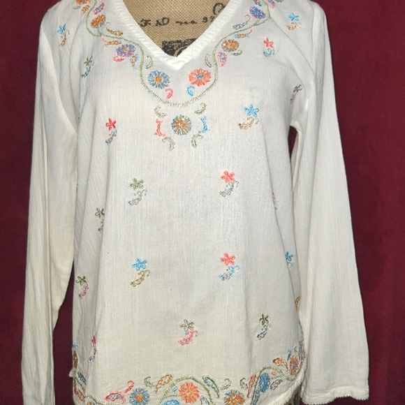Josephine Chaus Tops - Women's Josephine Chaus Woodstock Blouse S-M